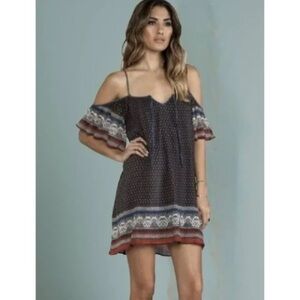 Free people cold shoulder summer dress